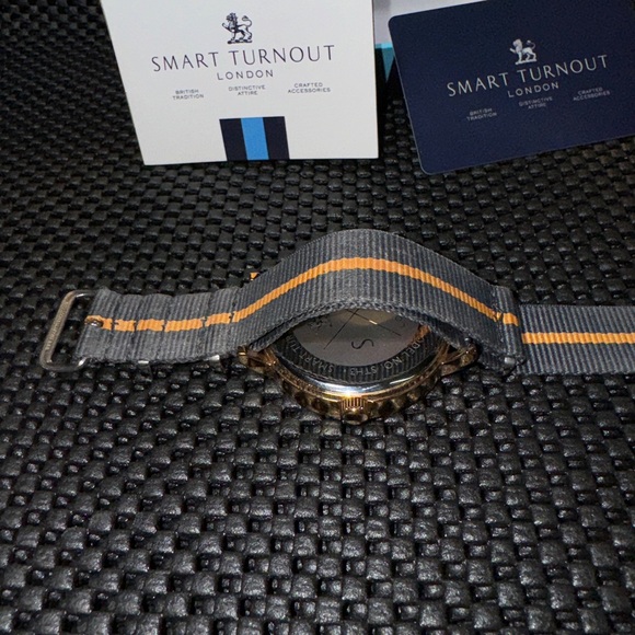 Men’s Smart Turnout London Watch Wristwatch w/ Box & Papers Water Resistant 5ATM - Picture 11 of 12